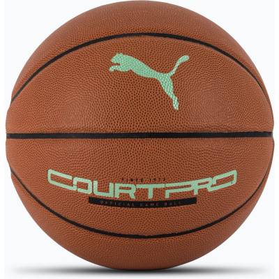 PUMA teamJAWS Court Pro Баскетболна кожа кафява/тъмна сянка размер 7