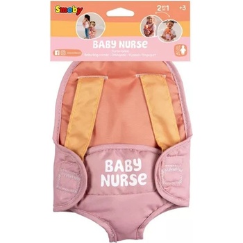 Smoby Baby Nurse: 2 в 1 играчка за бебе-кенгуру (7600220397)