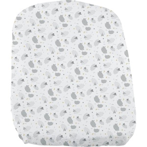 Chicco Комплект от 2 броя чаршафи Chicco - За Baby Hug, Grey Sheep (J0733) - baby