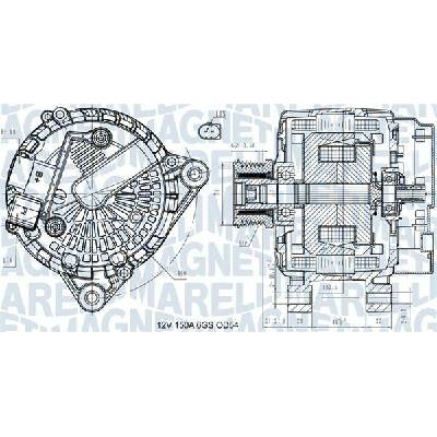 generátor MAGNETI MARELLI 063731472410