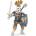 Papo Blue knight with eagle crested