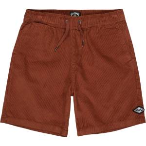 Billabong Детски къси панталони Billabong Kid's Larry Cord Shorts - Rustic Brown - размер 10 (US) (701-3555-0512)