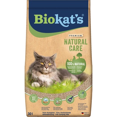 Gimborn 30л Biokat's Natural Care постелка за котешка тоалетна