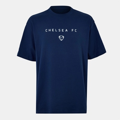 Nike Мъжка тениска Nike Chelsea T90 Wordmark T-Shirt Mens - Blue