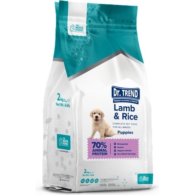 Dr. Trend Premium Dog Puppy All Breed Lamb храна за подрастващи кучета с агнешко 2kg