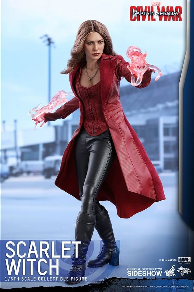 Hot Toys Captain America Civil War Movie Masterpiece 1/6 Scarlet