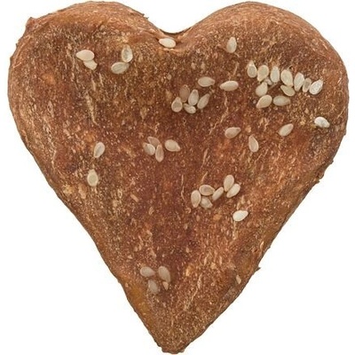 Denta Fun Chicken Love 1 ks srdce z buvolí kůže balené kuřecím masem 6 cm 25 g