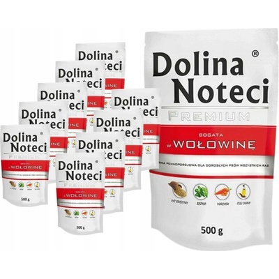 Dolina Noteci Premium Dog Adult mokré s hovězím 10x500g