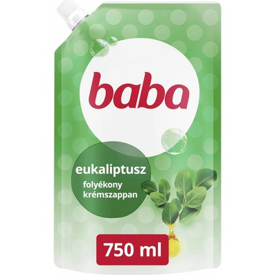 Baba tekuté mydlo náhradná náplň eukalyptus 750 ml