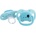 Bebeconfort Силиконови залъгалки Bebe Confort - Reversible, 2 броя, 6-18м, Minimalist Animals Blue (3104202020)