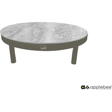 Applebee Maui kávový stolík Ø60 Doska Alabaster Cream Keramická