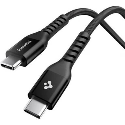Spigen Essential EB10010CCA Type-C – Type-C 100cm černý