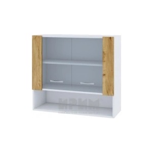 Bogdan Furniture I БД - 310 шкаф с ниша и две витринни врати с рафт