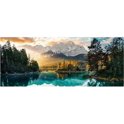 Obraz na plátně Eibsee, 60 × 150 cm, tisk CA-18601