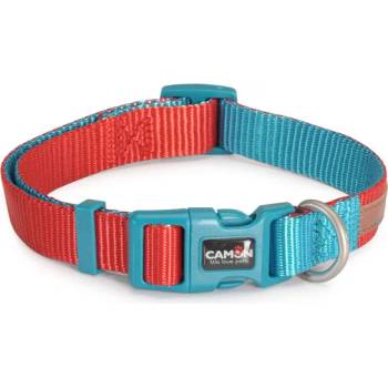 Image 1 of Camon Doublе Premium Red/Teal нашийник за куче в четири размера