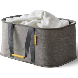 Joseph Joseph Торба за пране HOLD-ALL 50023, 35 л, сгъваема, сив, полиестер, Joseph Joseph (JS50023)