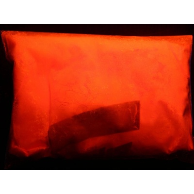 Fluorescenčná Červená farba základná, 100ml, Riedenie: 1:1