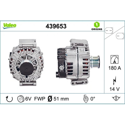 Alternátor VALEO 439653