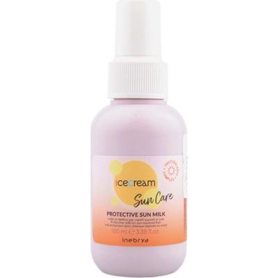 Inebrya Ice Cream Sun Care Protective Sun Milk ochranné mléko pro vlasy vystavené slunci 100 ml