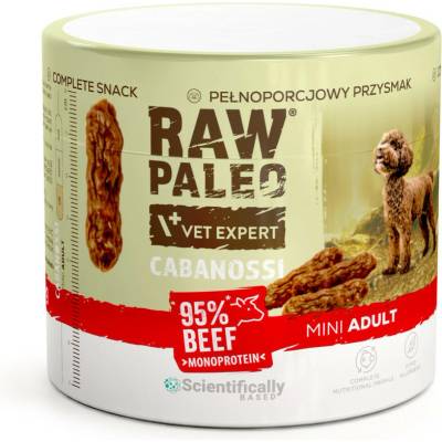 VETEXPERT Raw Paleo Cabanossi Beef Mini Mono 100 g