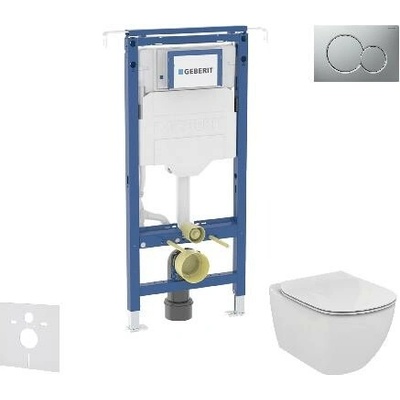 Geberit Duofix Ideal Standard s tlačidlom Sigma01 SANI11CD2111