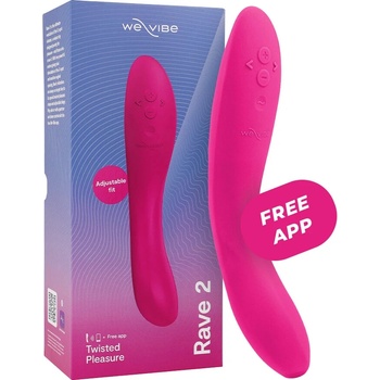 We-Vibe Rave 2 Smart rechargeable G-spot vibrator pink