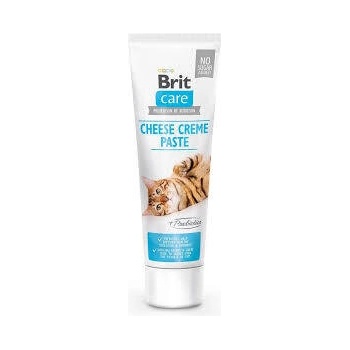 Brit Care Cat Functional Paste Cheese Creme with Prebiotics Кремообразна паста със сирене и пребиотици 100gr