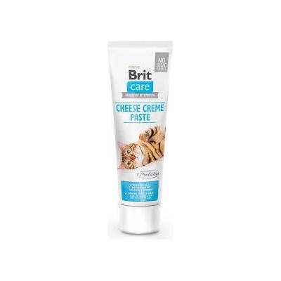 Brit Care Cat Functional Paste Cheese Creme with Prebiotics Кремообразна паста със сирене и пребиотици 100gr