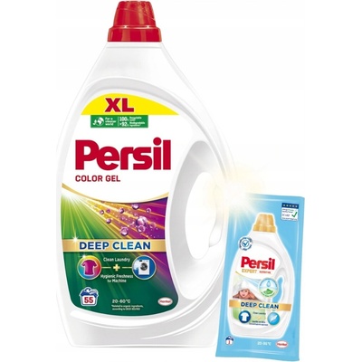 Persil Color Active Prací gél 2,475 l 55 PD + Darček