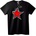 NOONEBRAND Тениска Червена Звезда Винтидж 1978 - XS, White