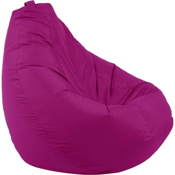 Pufrelax Пуф круша 320л. , Nirvana Grande - Teteron Pink, За открито, Перящ се калъф, Пълнеж от Полистиролни перли