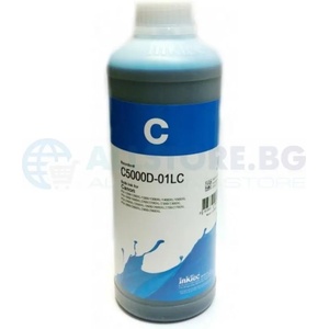 INKTEC Бутилка с мастило INKTEC за Canon PGI-1200/1300/1400/1500/2500, MB2020/5020/5070/iB4020, Dye, 1L, Син (INKTEC-CAN-5000D-01LC) - Allstore