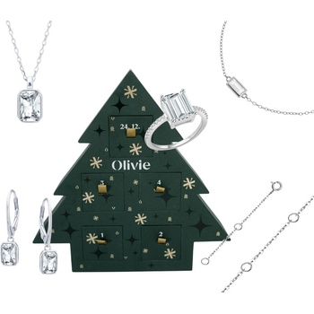 OLIVIE Adventní kalendář OBDÉLNÍK 9105
