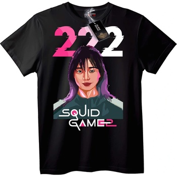 NOONEBRAND Тениска Squid Game 2 222 - 7XL, White