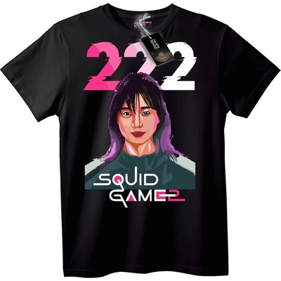 NOONEBRAND Тениска Squid Game 2 222 - 7XL, White