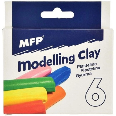 MFP paper Modelovací hmota 6 ks barev 100g