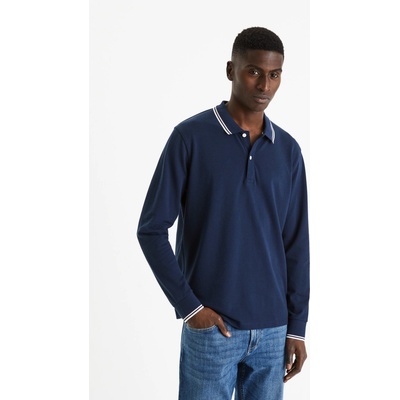 Celio polo tričko Decolml pánské modrá