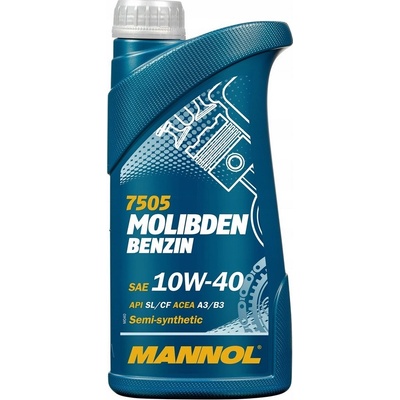 Mannol Molibden Benzin 10W-40 1 l