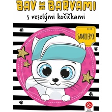 Bav sa farbami s veselými mačičkami