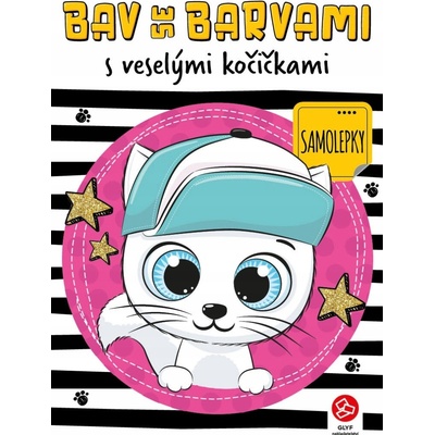 Bav sa farbami s veselými mačičkami