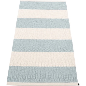 Pappelina Светлосиня и кремава пътека за открито и закрито 70x150 cm Bob Blue Fog - Pappelina (BO3H715)