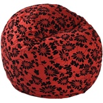 PUFRELAX Пуф барбарон, 400л. , Matusalem - Poppy, Перящ се калъф, Подходящ за деца, Пълнеж с микс от мемори пяна и дунапрен, Гама Premium (PUF-M-M-PT-PPY) - topmarket