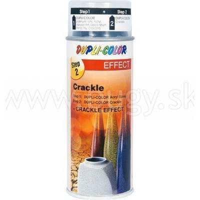 Dupli Color Crackle Effect Black, vysoko kvalitný efektný sprej vytvárajúci popraskanú štruktúru - čierna 400ml