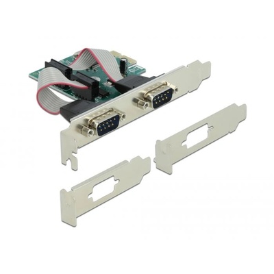 Delock PCI еxpress карта Delock 90007, 2 x Serial Rs-232 (delock90007)