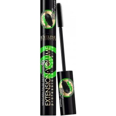 Eveline Extension Volume False Definition 4D Mascara Black riasenka pre predĺženie rias a objem 10 ml