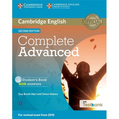 Complete Advanced 2nd Edition Student´s Book with Answers with CD-ROM a Testbank