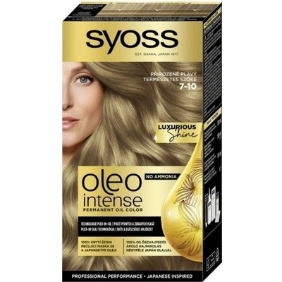 Syoss Oleo Intense farba na vlasy Prirodzený plavý 7-10 50 ml