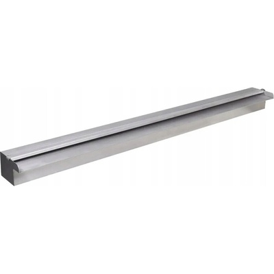 zahrada-XL Obdélníková bazénová fontána s LED nerezová ocel 90 cm