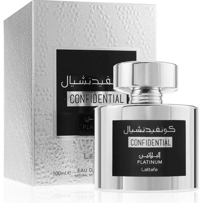 Lattafa Confidential Platinum parfumovaná voda pánska 100 ml