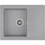 Teka Гранитна мивка, обръщаема, за шкаф 45 см Stone 45 S-TG СИВ МЕТАЛИК (М.1022.СМ) - xmall Мивка за вграждане